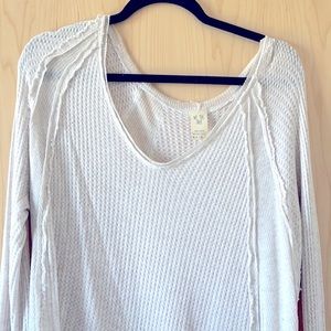 Free People Cream Sweater